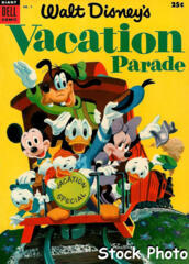 Walt Disney's Vacation Parade #5 © July 1954 Dell